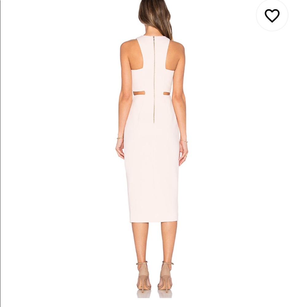 Nicholas parfait pink bandage dress - Picture 5 of 5